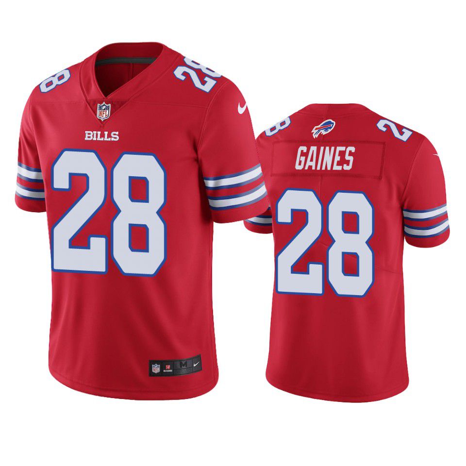 Men Buffalo Bills #28 Gaines Nike Red Game Retired Player NFL Jersey->buffalo bills->NFL Jersey